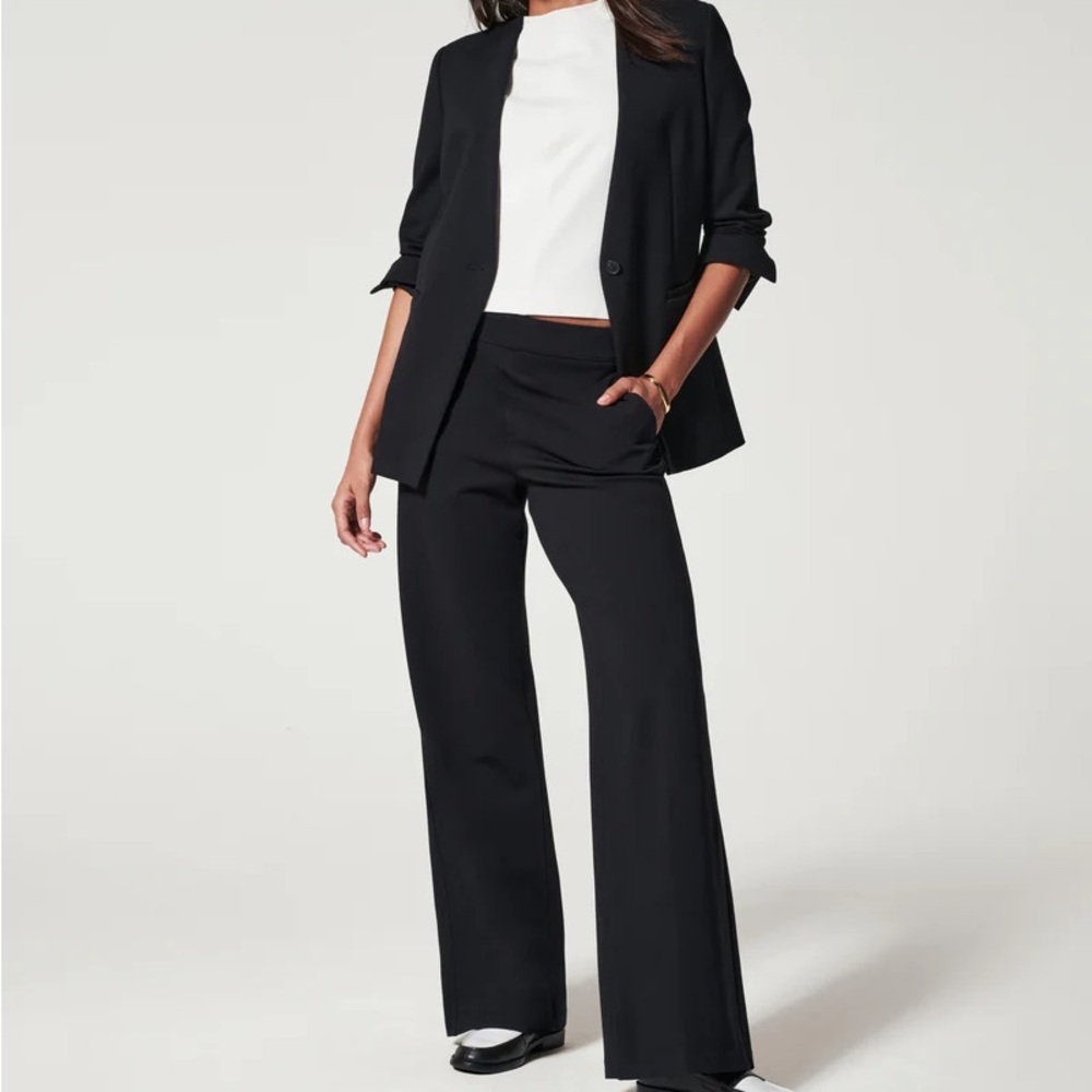 SPANX Black Classic Tailored Blazer